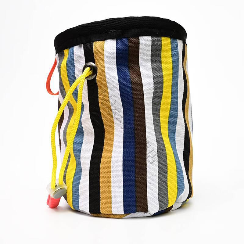 同款粉袋攀岩大开口攀岩镁粉袋抱石成人款尼龙面料帆布弹弓子弹袋训犬