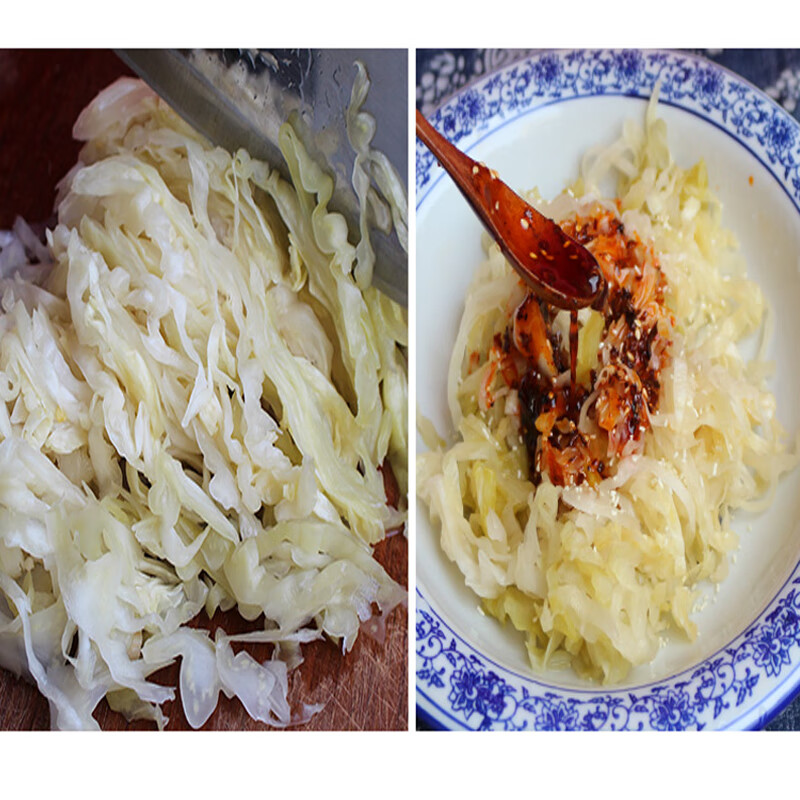 下饭菜酸辣泡包菜四川泡菜农家自制手工泡卷心菜酸菜泡白菜孕妇菜250g
