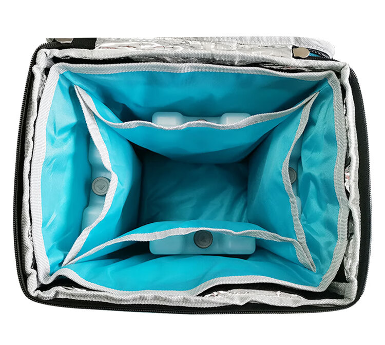 两极温控2-8度试剂血液疫苗医药冷藏包保温包转运包含检专用包便携式