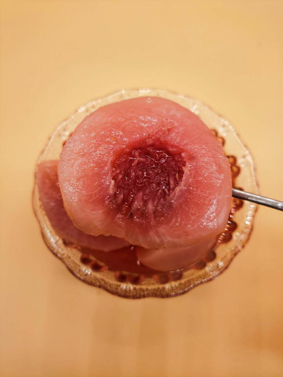 毛桃罐头红心糖水黄桃脆甜桃子白桃乌龙蛋糕烘焙原料精品毛桃罐头720