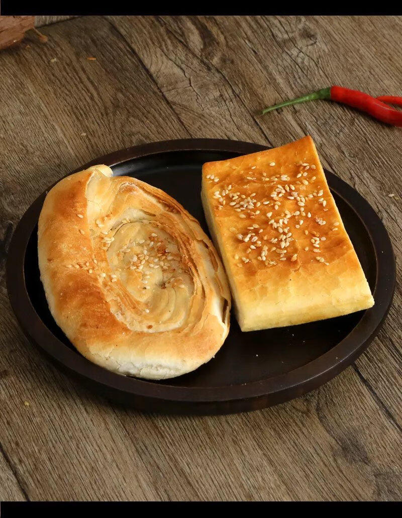 山东面食芝麻吊炉小烧饼千层饼缸贴烤饼肉夹馍白吉馍早餐速食馒头