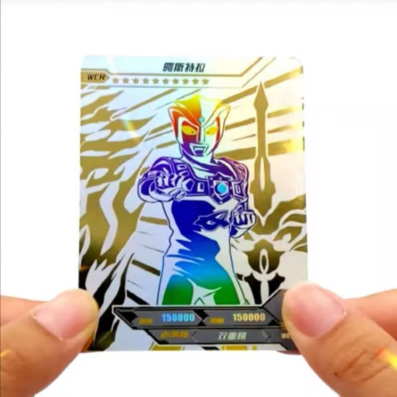 奥特曼卡片闪耀版闪光版 第2弹wcr满星卡雷古洛斯诺亚四奥zr卡闪耀版