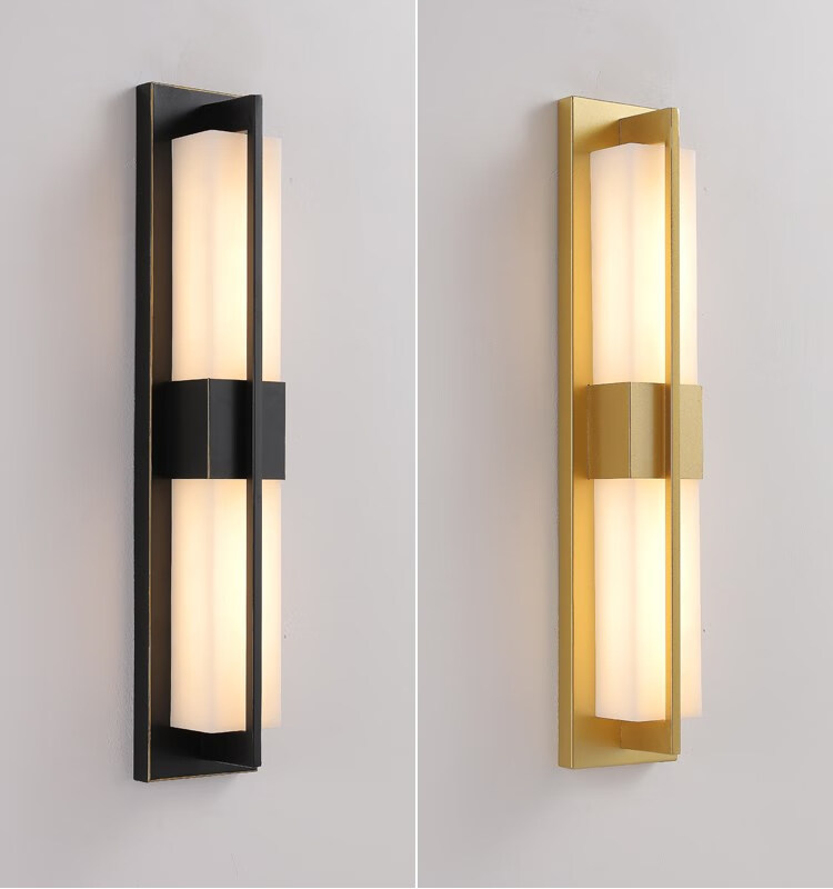 名普维 壁灯led长方形客厅背景墙灯长条楼梯过道灯卧室床头灯现代 682