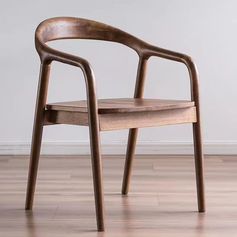 小mi生态米家通用璨瑕 肯尼迪总统椅白蜡木全实木餐椅茶室广岛椅洽淡