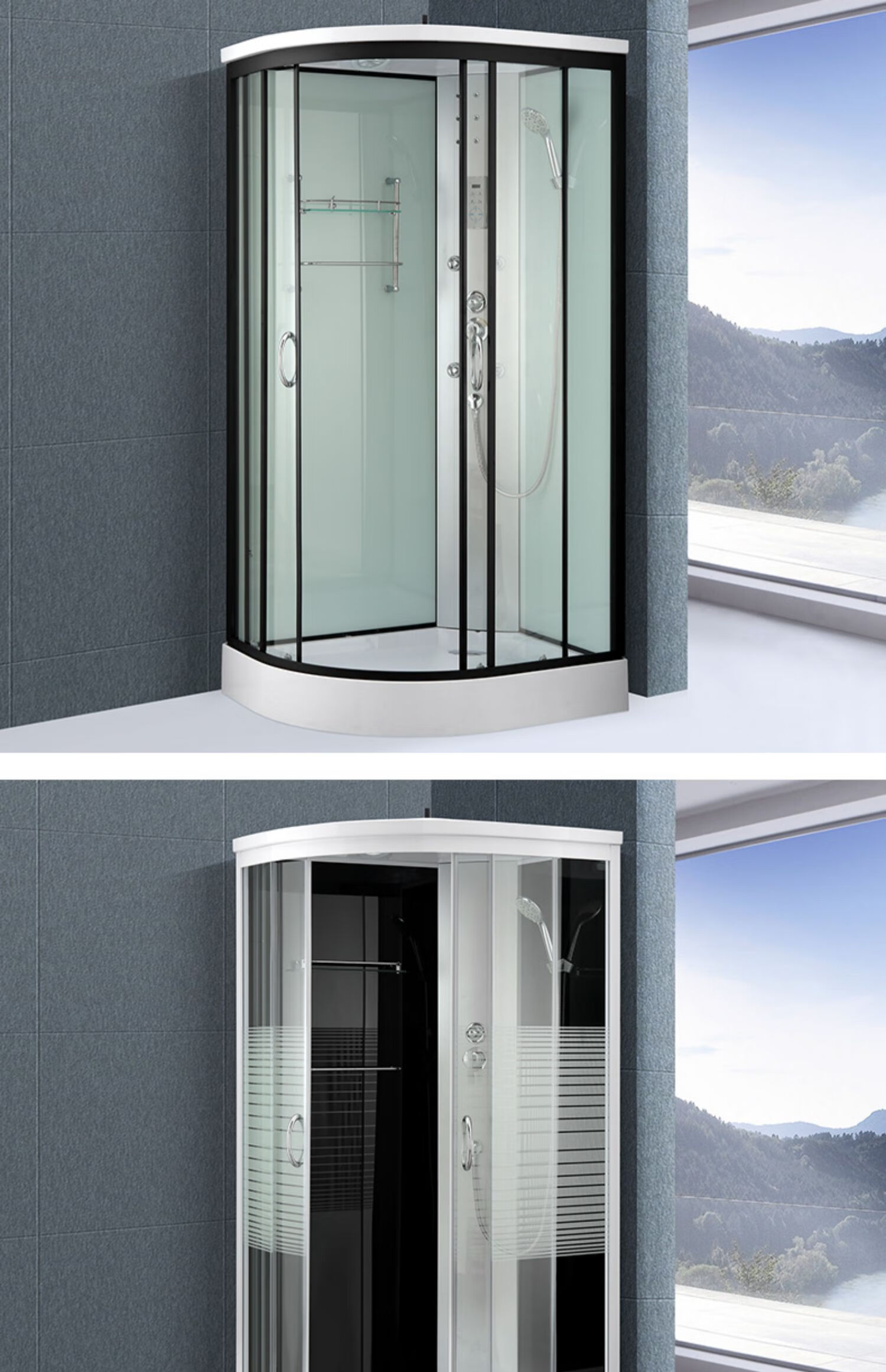 烈朗lielang整体淋浴房一体式家用网红洗澡间沐浴房桑拿冲凉简易浴室