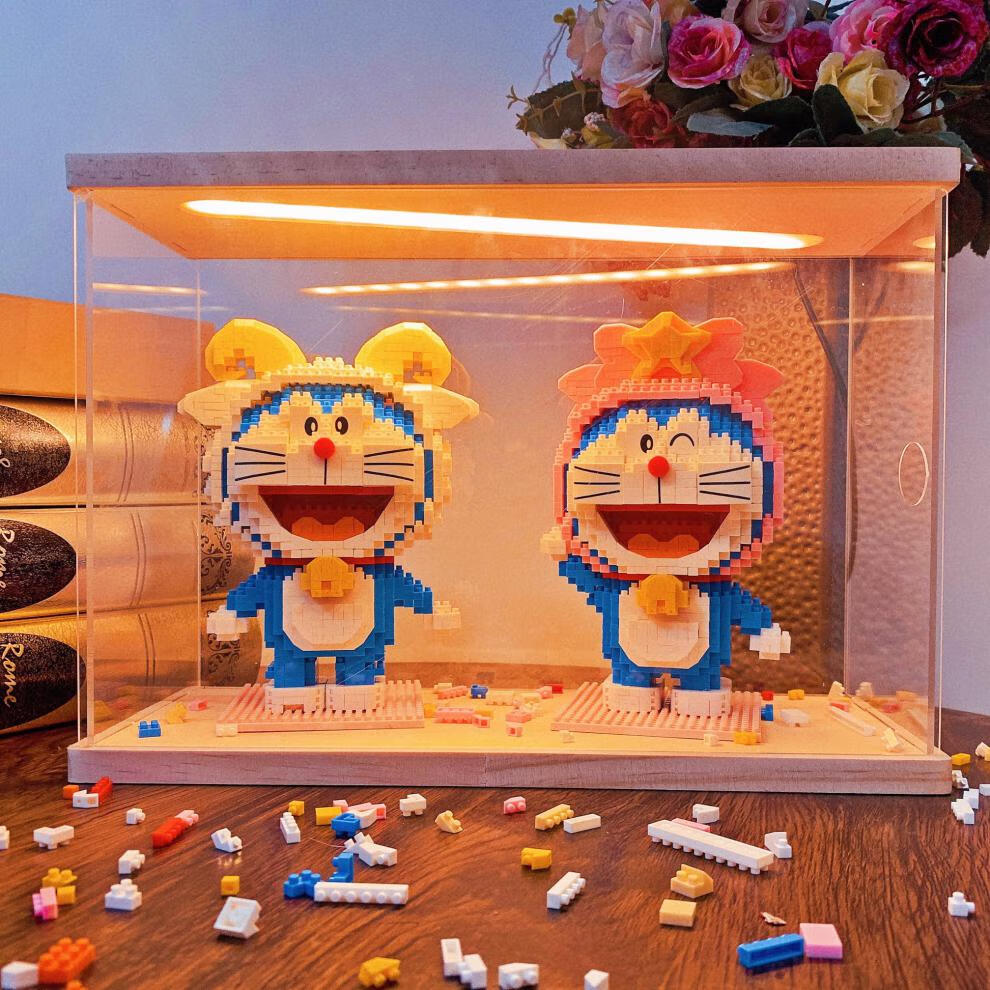 乐高(lego)哆啦a梦积木微颗粒拼装益·智男女孩子系列成年高难度情侣