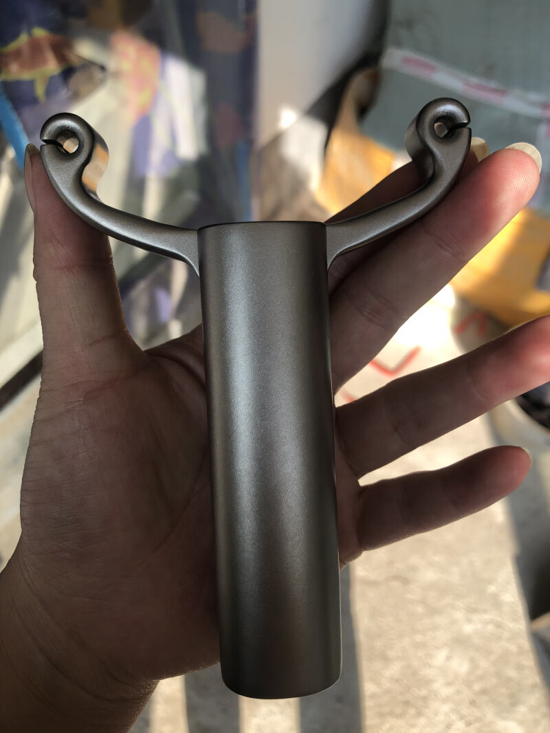 高精准弹弓架成人专用高端tc21全钛合金一把抓单卡大弓门弹弓卡球弓弓