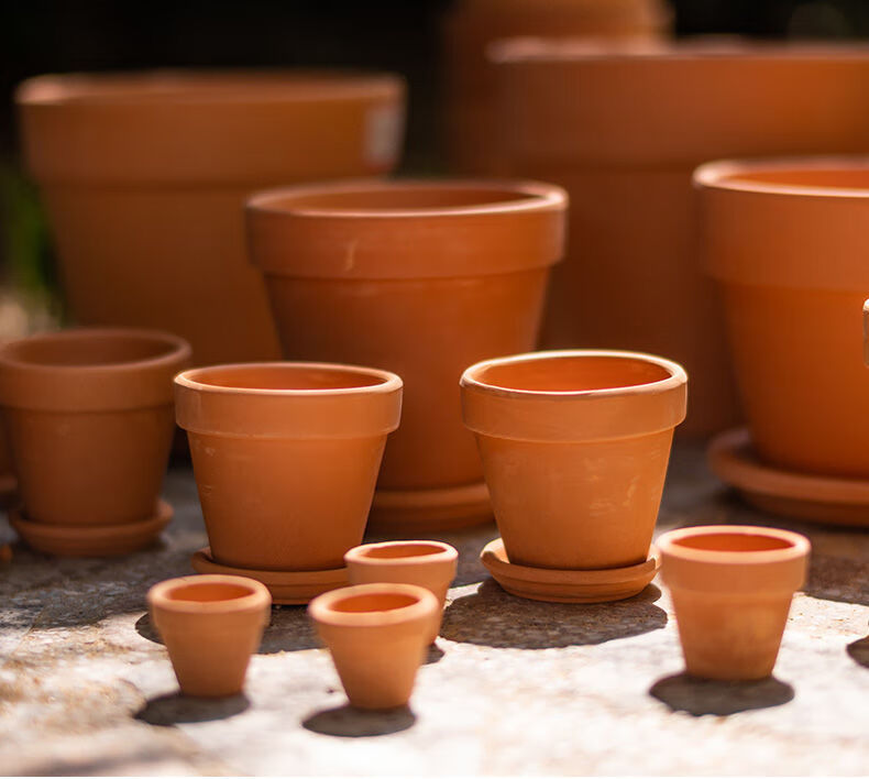 红陶盆红陶花盆花盆多肉陶土盆红陶土红土 3.