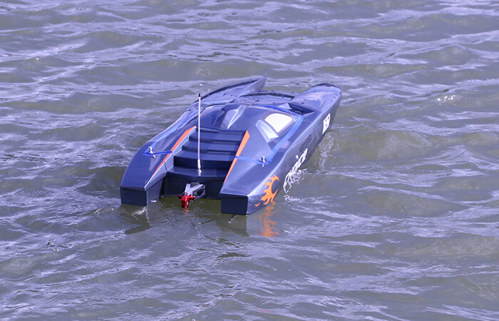 超大电动遥控船快艇竞赛模型rc船模航模赛艇o艇玻璃钢破百时速100h750