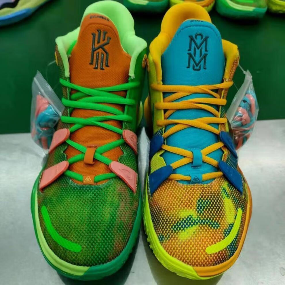 【品质精选】旗舰官方店欧文7代蓝球鞋原透气室外耐磨气垫实战运动鞋