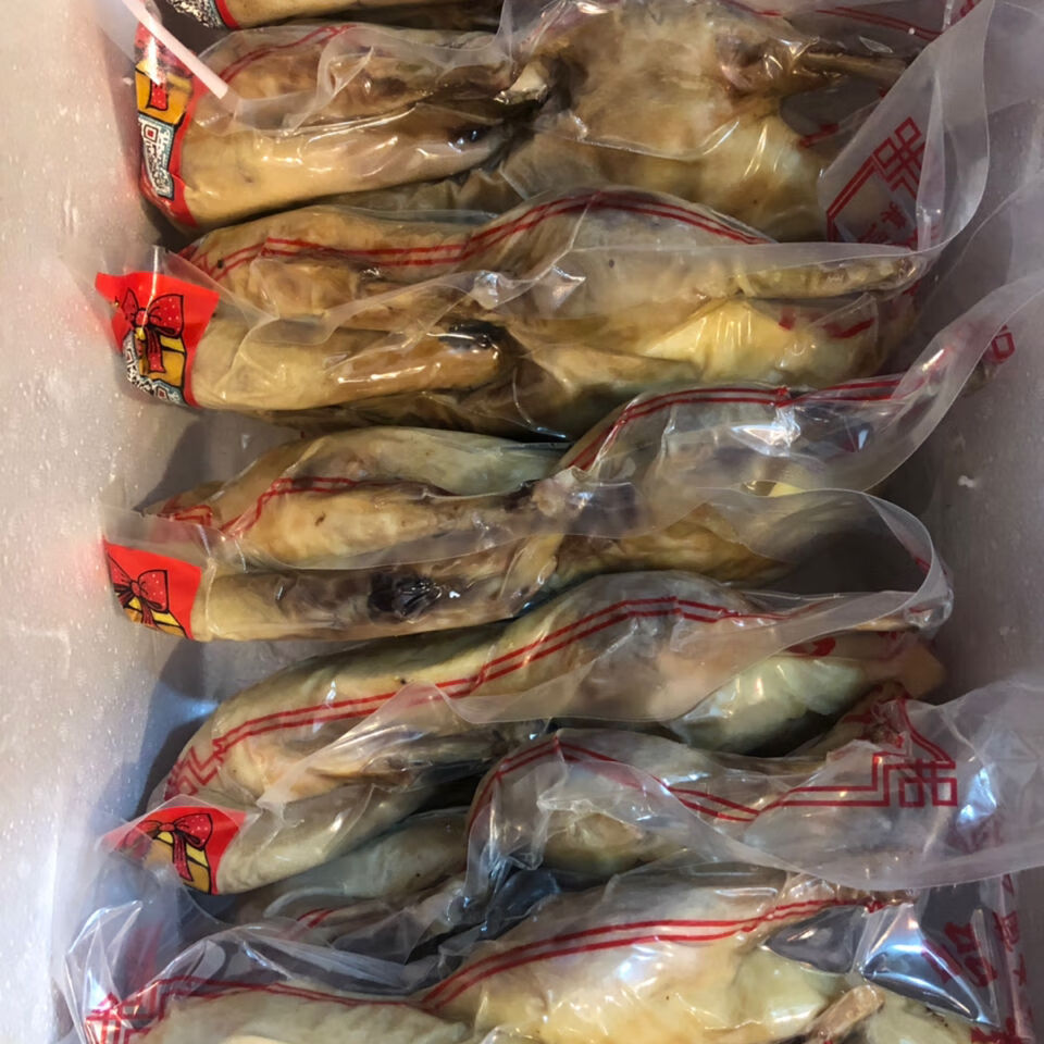 正宗南京特产水西门老卤盐水鸭咸水鸭三斤以上整只鸭卤味零食 一只切