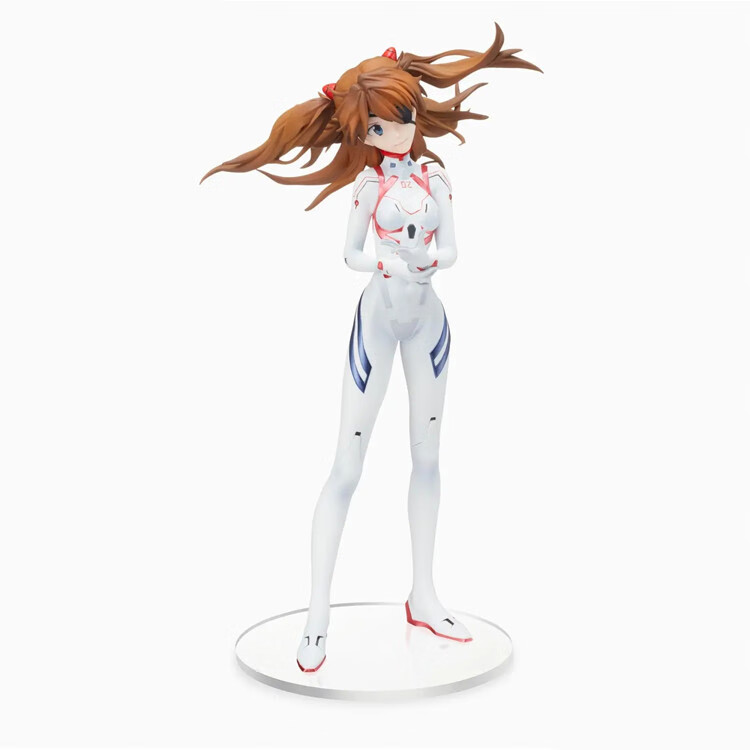 明日香手办 sega 95147 eva 新世纪福音战士 明日香 白色驾驶服 战斗