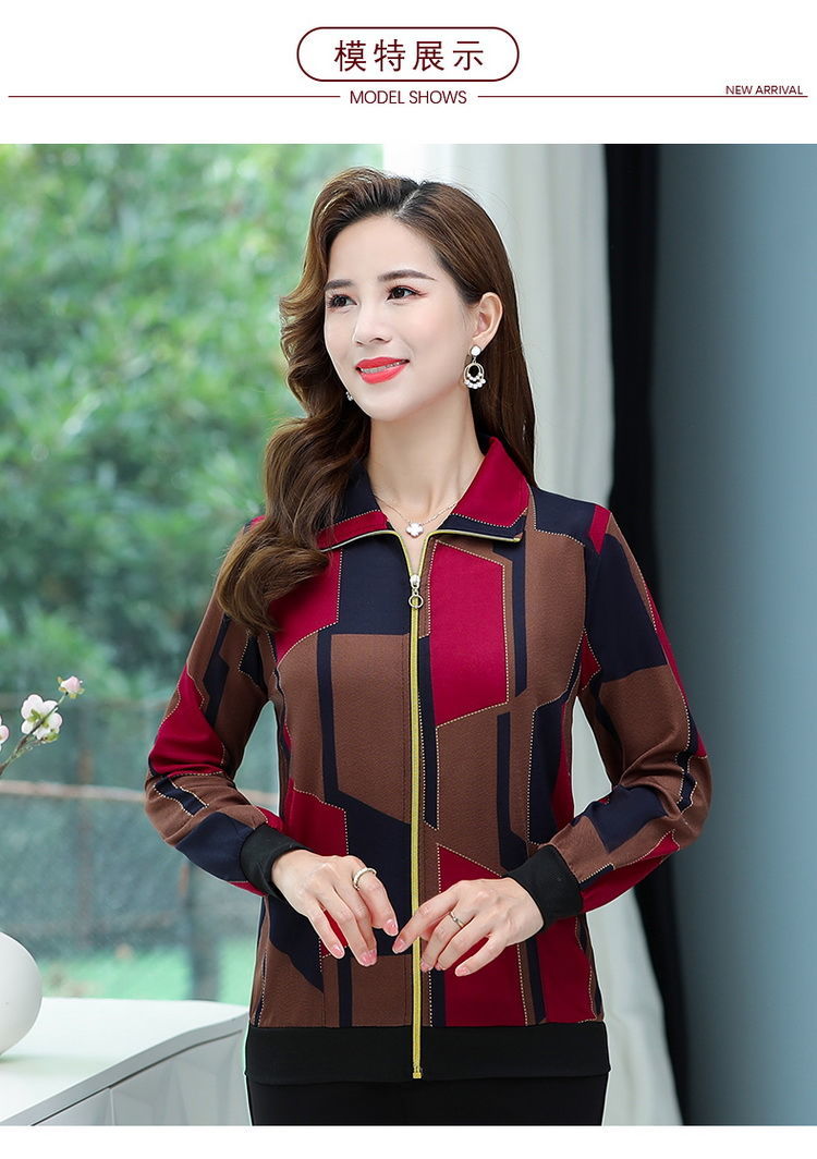 中老年女装薄款外套女春款妈妈装宽松2022新款时尚上衣服40岁501号薄