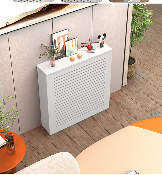 地暖分水器遮挡罩 地暖分水器遮挡罩防水暖气片遮挡柜装饰水表箱遮挡