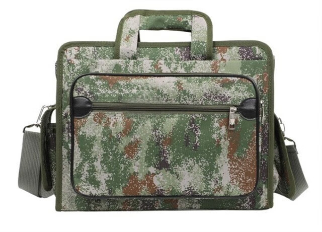 包电脑包星空参谋指挥作业包斜跨单肩包 星空丛林迷彩手提包【图片