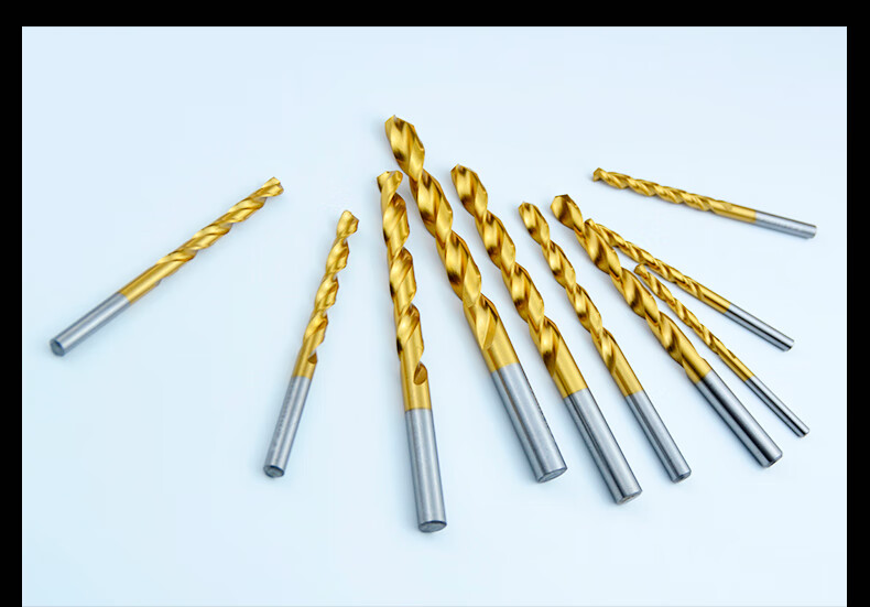 黛惑 进口m42高钴霸王钻304不锈钢专用镀钛麻花钻头手电钻打孔钢铁超