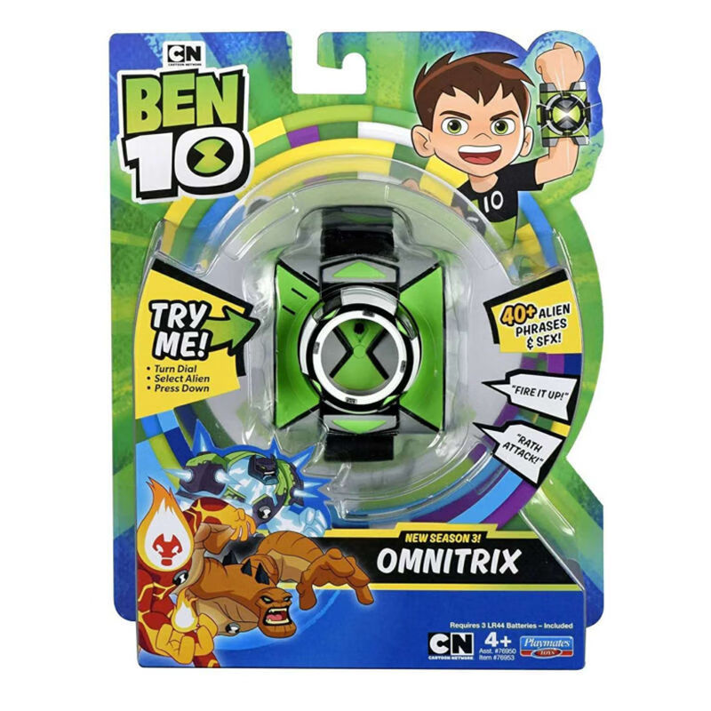 功能田小班人偶玩具变身手表正版ben10少年骇客omnitrix基本款声光