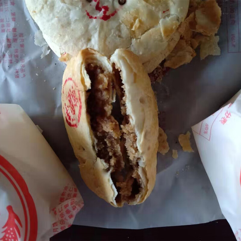 山东汶上特产济宁汶上特产川蜜月饼老式手工酥皮五仁月饼 川蜜6斤礼盒