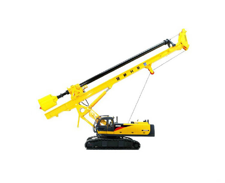 旋挖钻机xr220 合金挖掘机 工程机械工程车模型1:35 旋挖钻机xr220