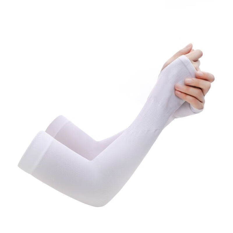 津若【买一一】夏季加长加肥加大防晒冰袖套冰丝袖套通用士防晒手套