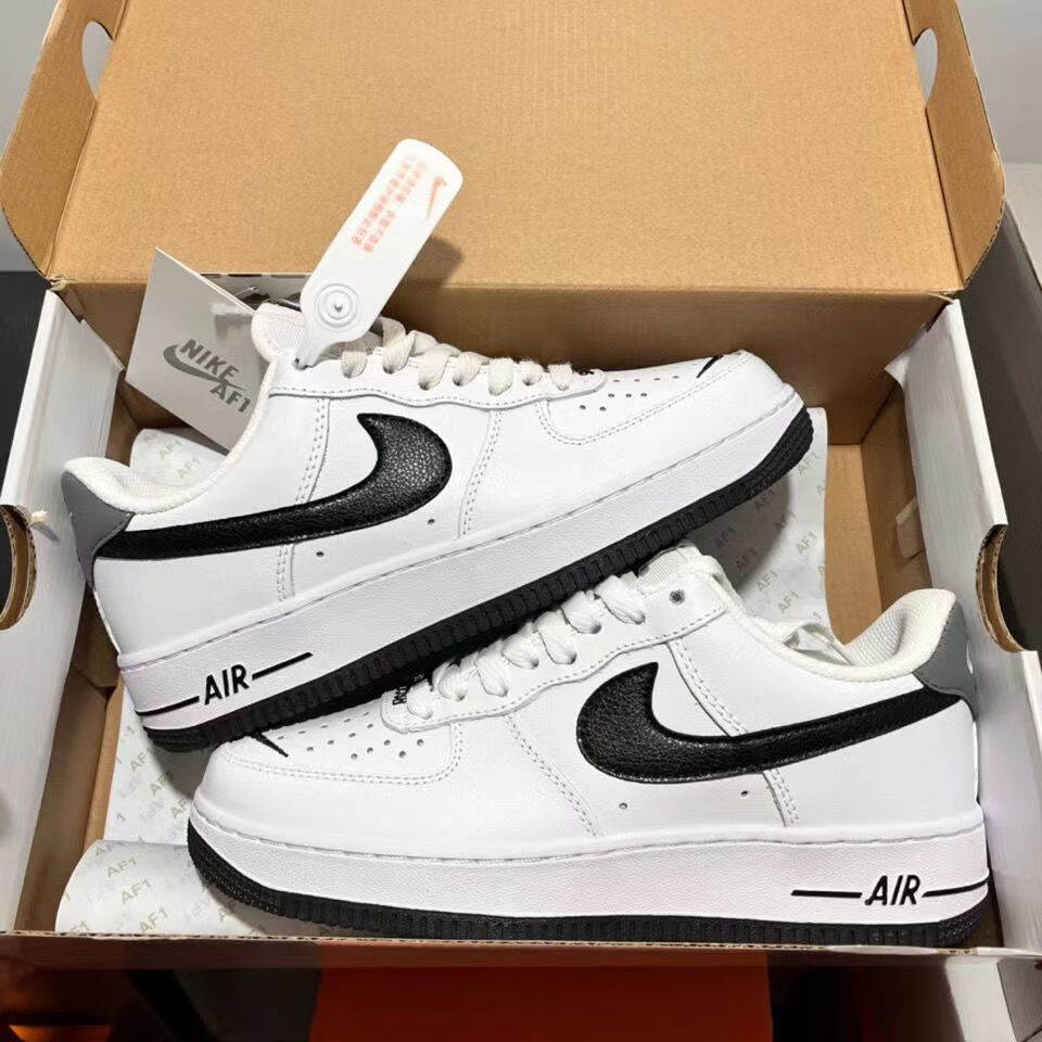 欣映【官方旗舰】dunk aj 2022新款af1空军一号腰果花黑白绿蓝校园