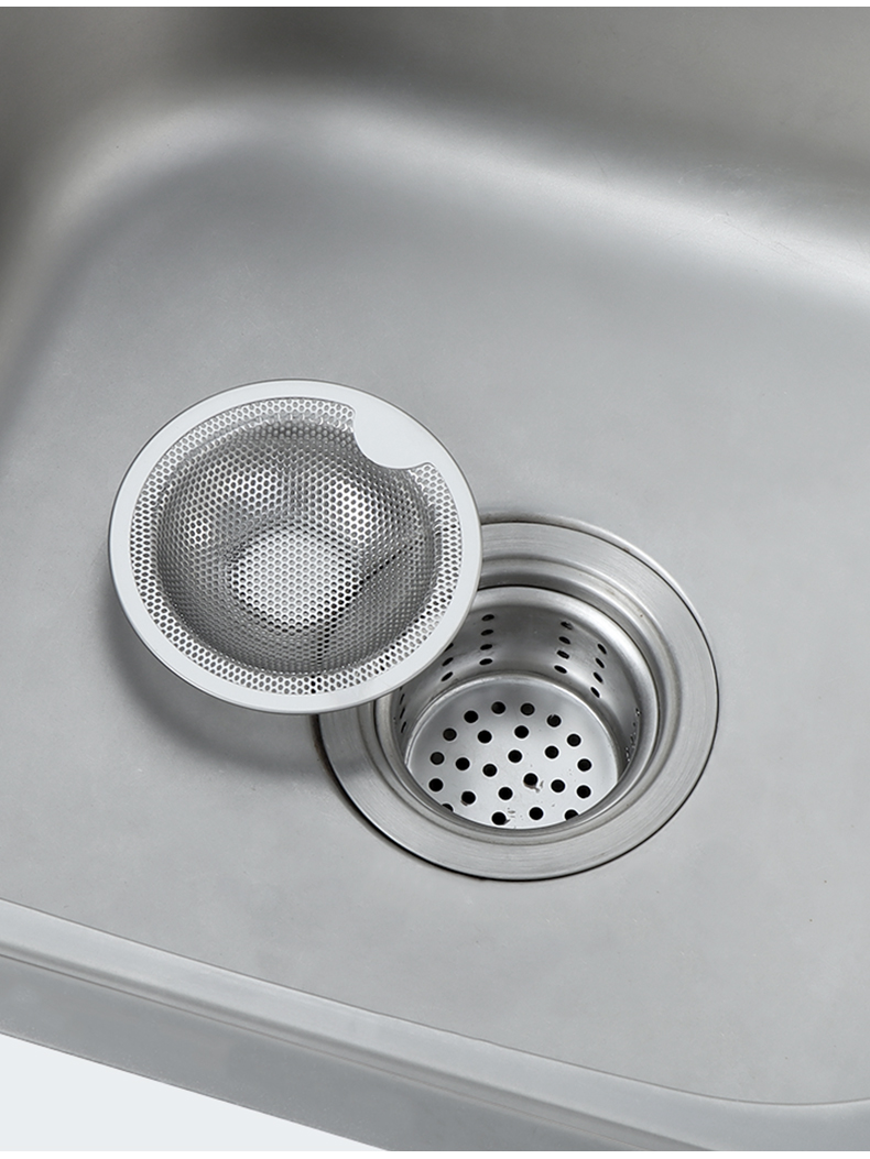 下水道过滤网洗菜盆洗碗池头发堵厨房水槽垃圾地漏水池漏网小号单个装