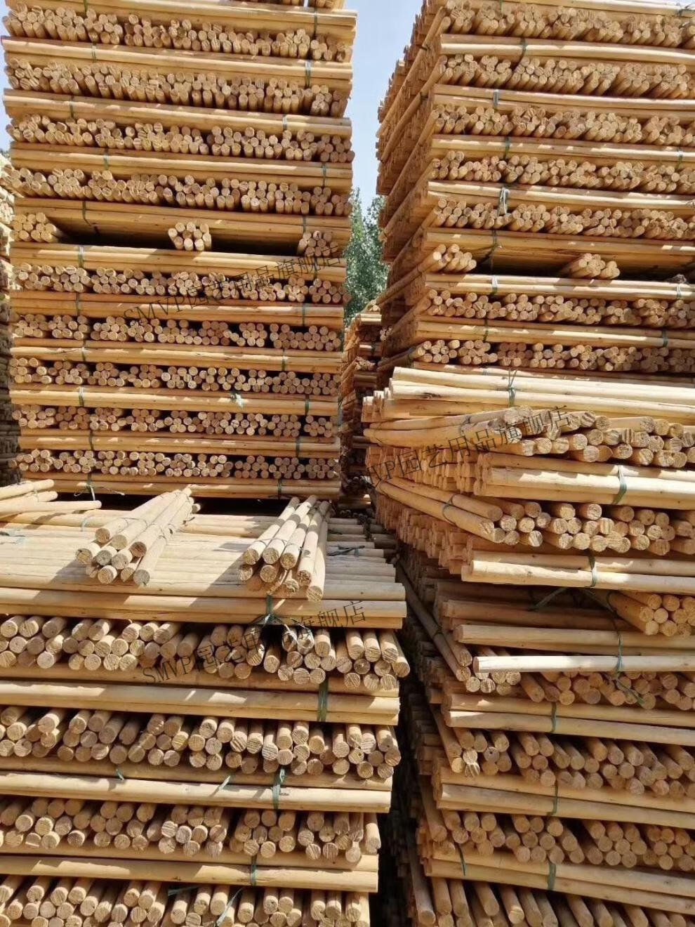 树木支撑架树木支架防风树木绿化支撑杆防风树木固定架固定器杉木钢管