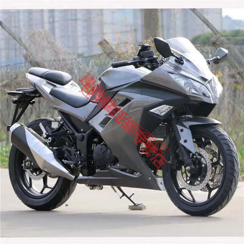 仿新款国产仿小忍者双缸200单杠400水冷地平线s款r3v6重机趴赛摩托跑