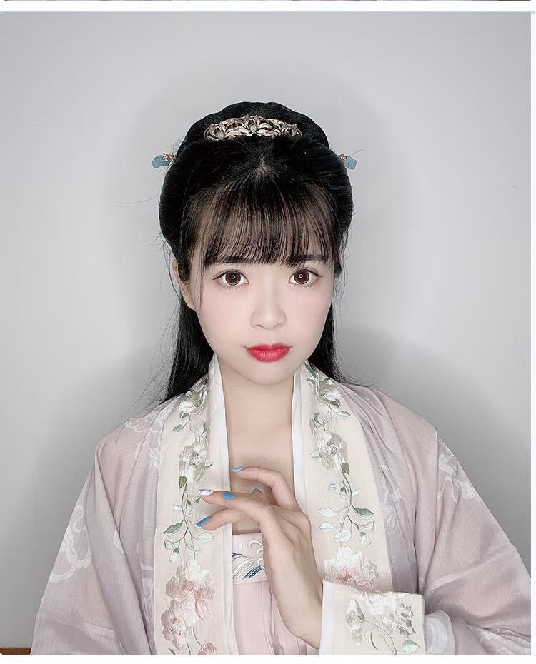 古装假发汉服假发包古风女懒人发箍式造型全头套发髻一体明制古装发型