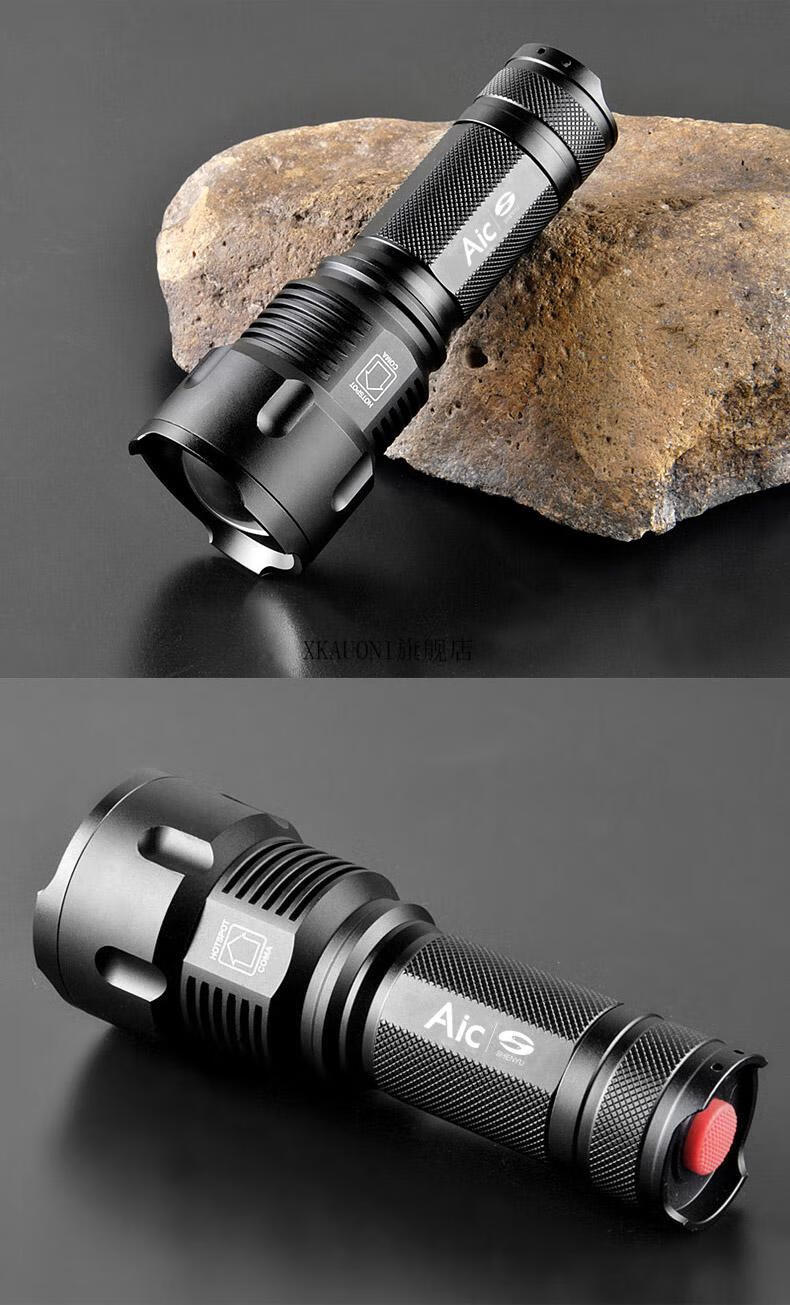 神鱼神鱼手电筒强光充电户外专用家用远射亮多功能应急耐用长续航s50w