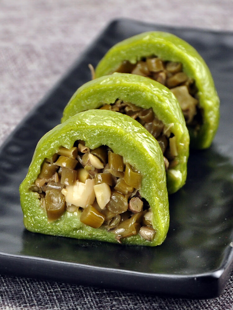 浙江清明果手工原味青团咸青团子糯米糍青团粑粑无馅原味青团6只无馅