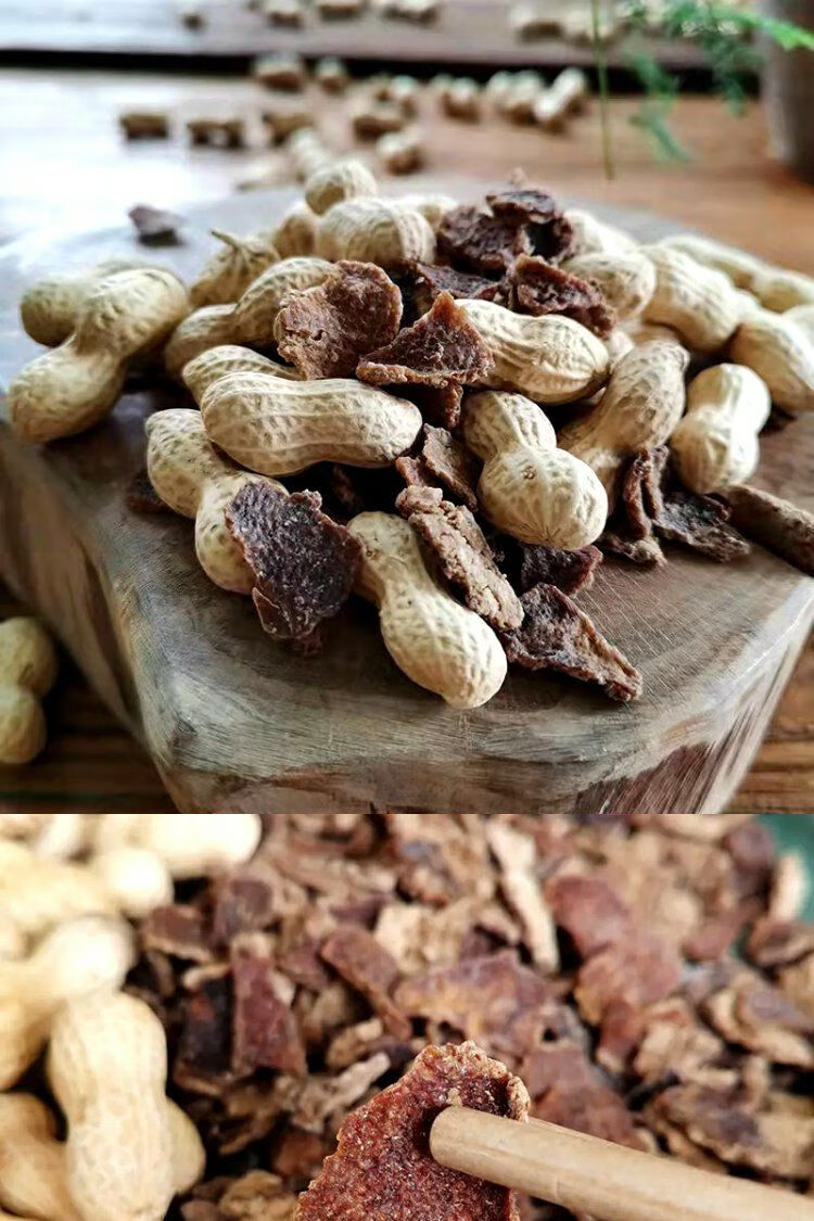 传统手工奇物游橙皮花生带壳袋装新会香脆炒货零食 齐物游陈皮花生