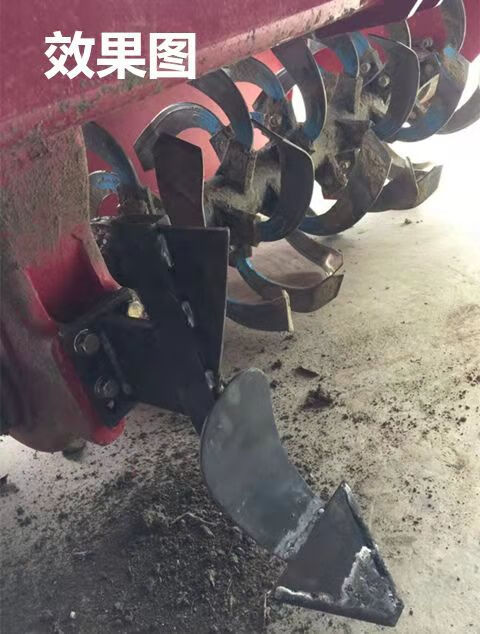 柏倩石喜旋耕机中间犁头小犁体开沟犁铧式犁老式微耕机边犁拖拉机配件