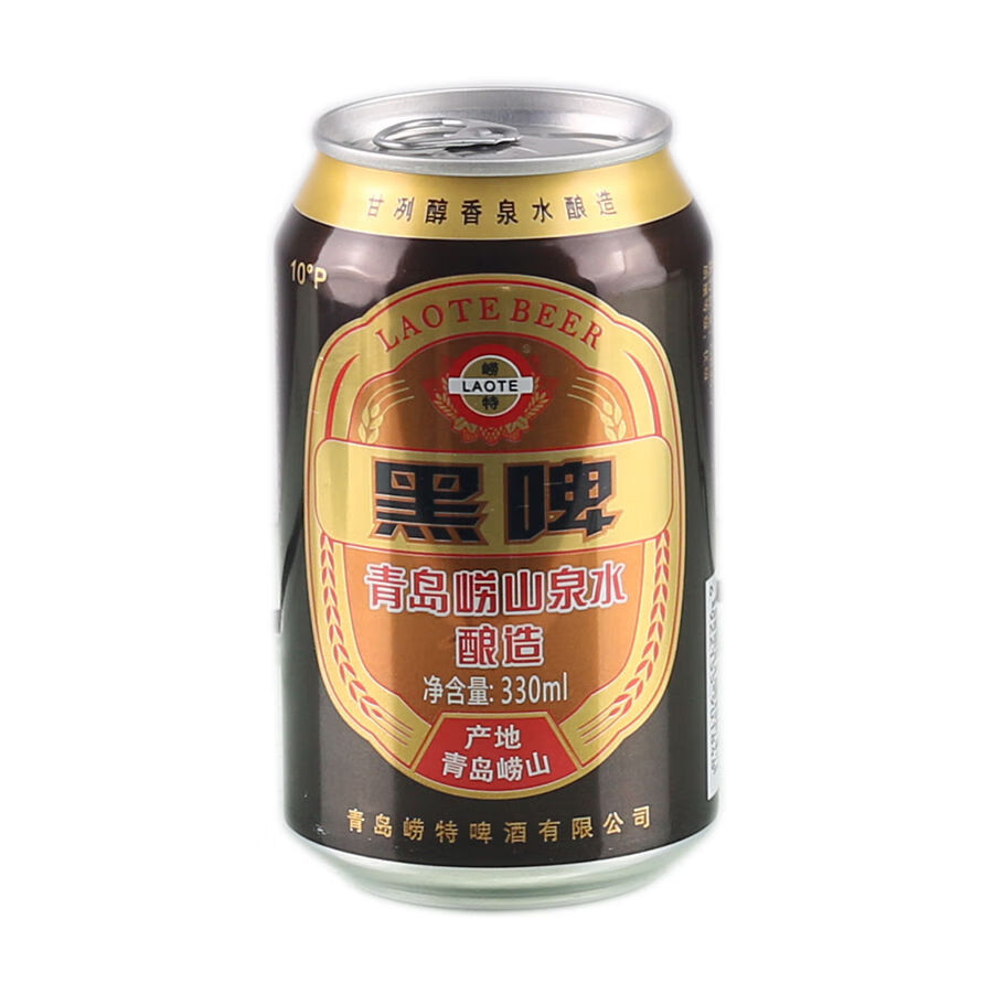 啤酒崂特黑啤崂山泉水 330ml 24罐/箱 330ml*24瓶【图片 价格 品牌