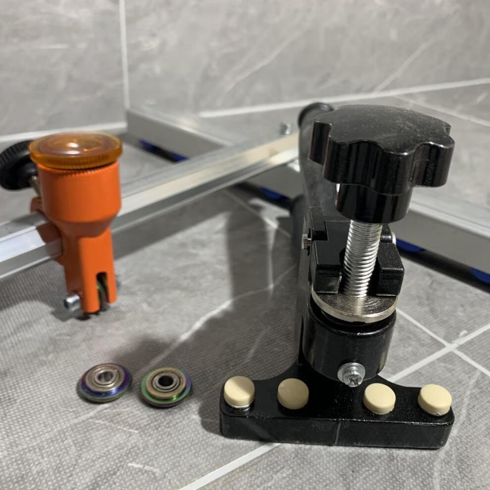 瓷砖推刀便携式t型推刀大刀轮玻璃瓷砖刀瓷砖地砖开界器大力钳90公分