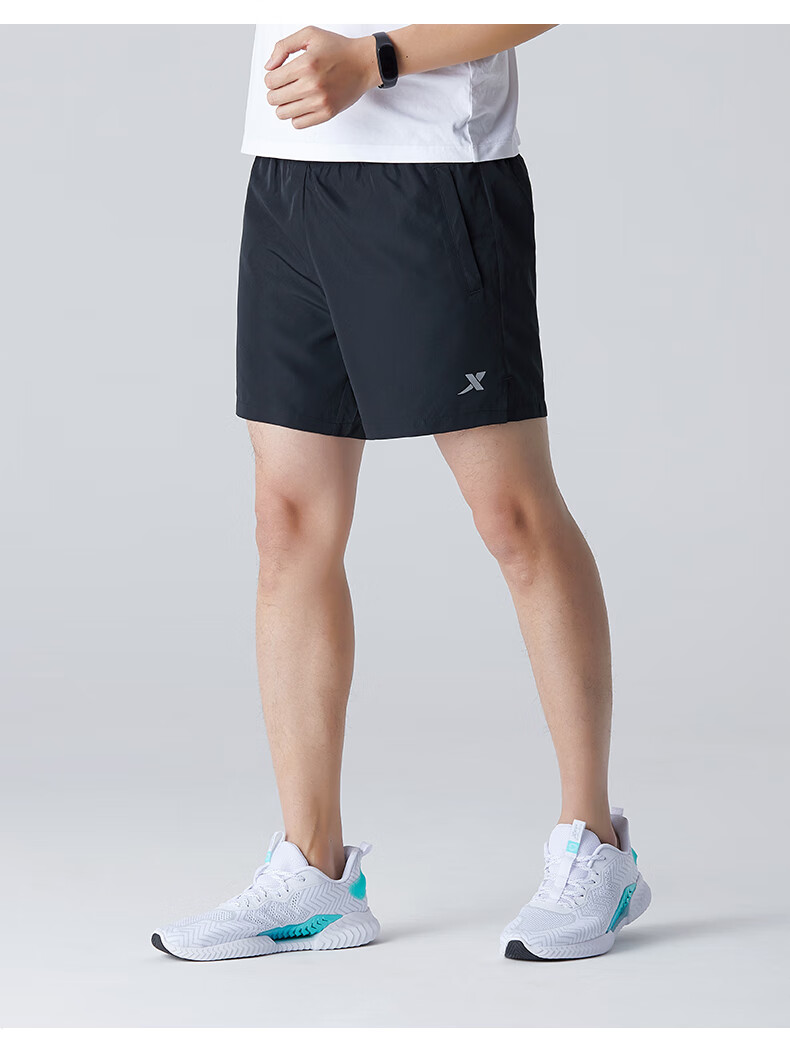 特步短裤男2020夏季新款轻薄宽松男士跑步速干运动短裤男裤子官网dx