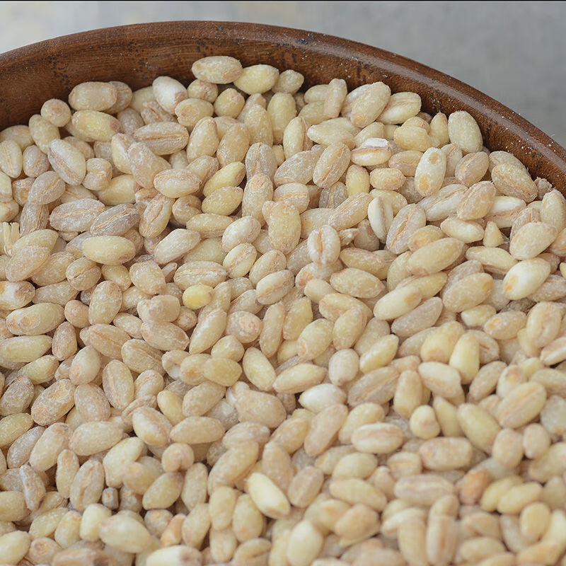 新鲜麦仁五谷杂粮去皮小麦仁安徽特产脱皮小麦杂粮煮粥养生2021年去皮