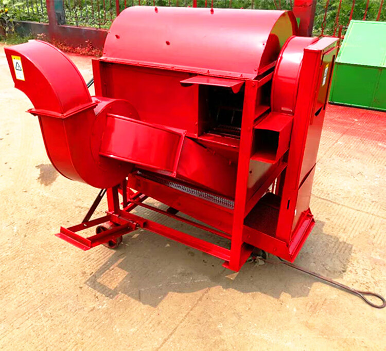 稻麦脱粒机四清分离电柴两用打粒机小麦高粱水稻多功能脱粒75型裸机