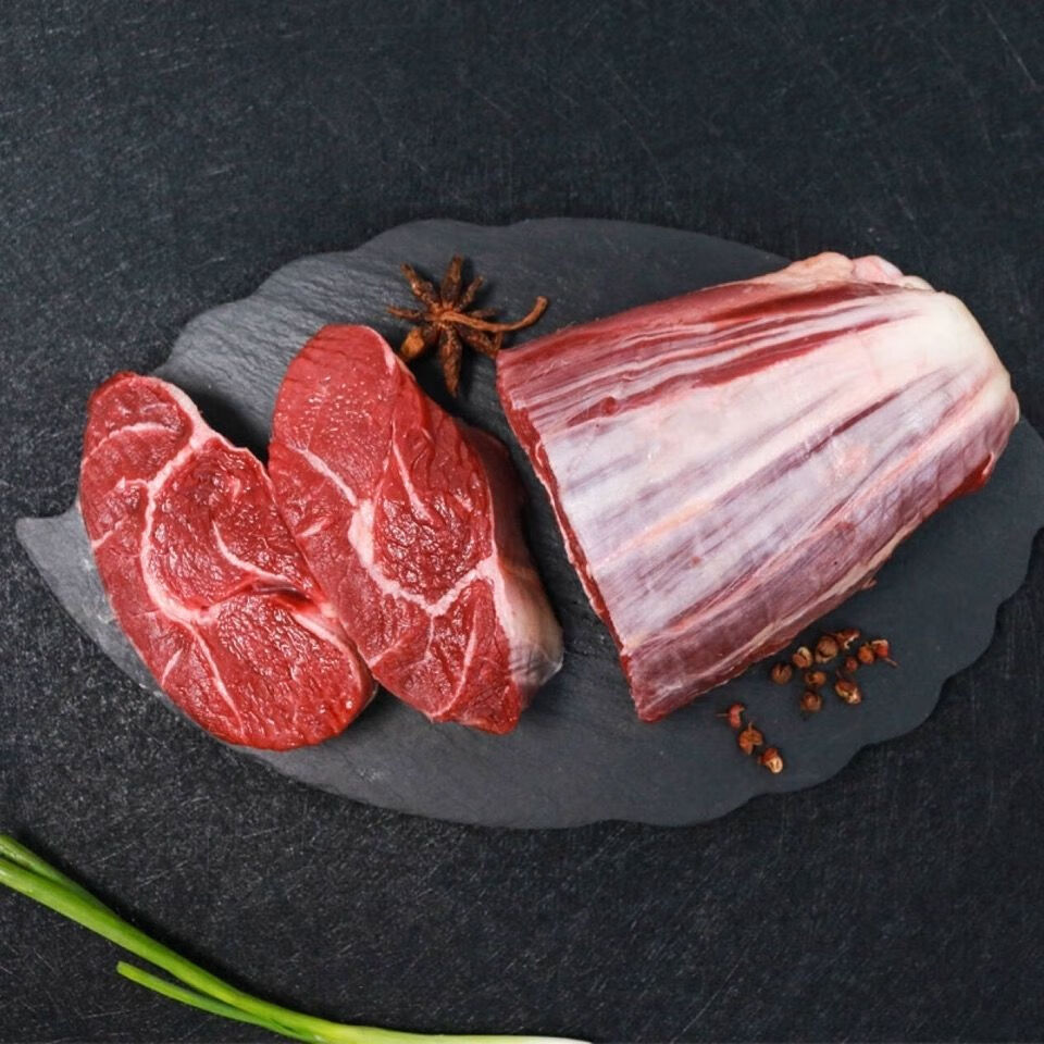 二三王牛 牛腱子肉国产新鲜原切小黄牛腱子牛腿肉生牛肉牛腩牛批发