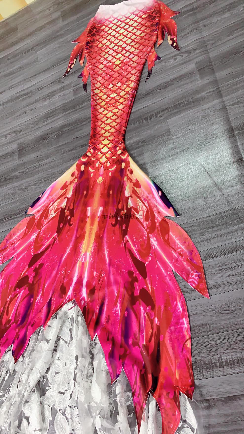 美人鱼潜水鱼尾yuner芸儿原创鱼高端鱼尾大尾巴泳衣游泳衣海洋馆摄影