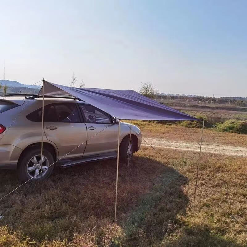 汽车遮阳伞汽车侧边遮阳棚防晒防雨suv车边帐篷侧帐天幕户外越野车载