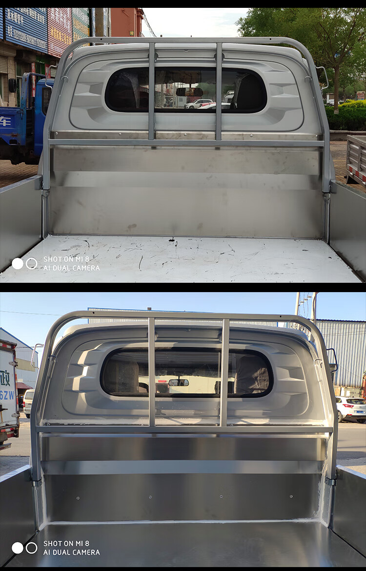 适用于五菱荣光小卡新卡货架单排双排龙门架配件改装栏杆货车架子新卡