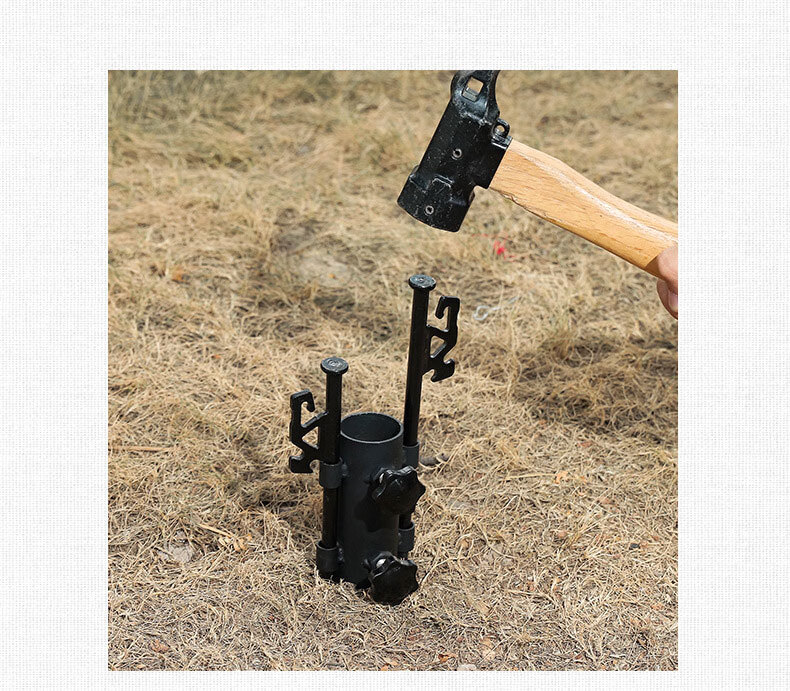 2022新款帐篷伸缩杆 天幕杆固定器户外露营搭帐篷配件支架支撑杆伸缩