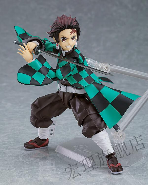 炭治郎手办可动 日版 鬼灭之刃 灶门炭治郎 普通版dx版 figma可动