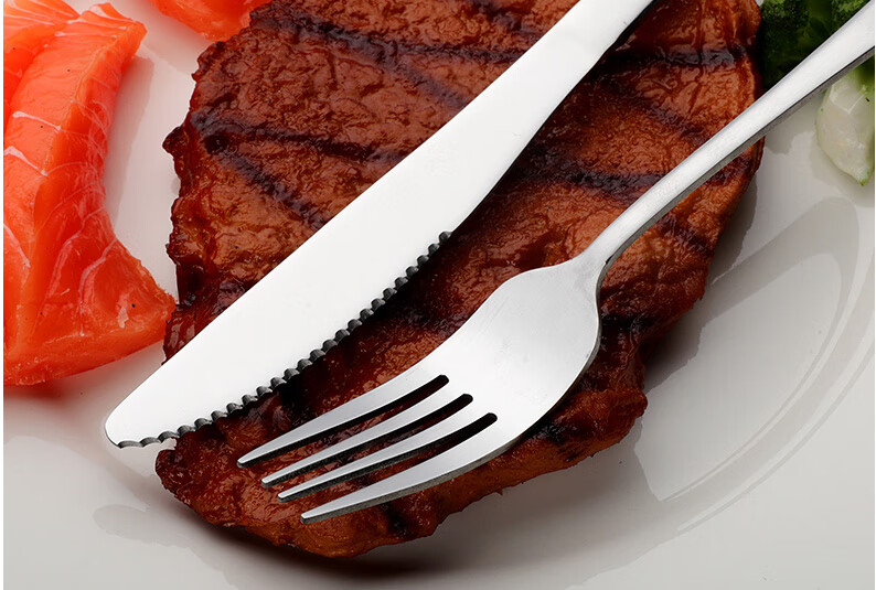 梵季(fanji)牛排刀叉两件套装刀叉勺西餐餐具家用全套欧式吃牛排的