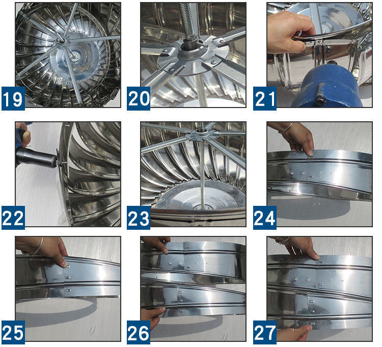 不锈钢无动力风帽屋顶通风器通风机通风球排风扇换气扇风球排气球 800