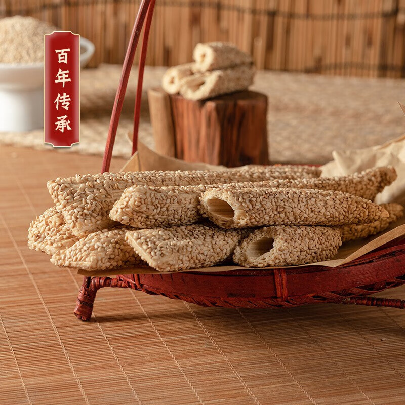 刁楼麻糖河南刁楼麻糖刁楼村老式芝麻香酥麻糖麻糖棍特小吃产怀旧
