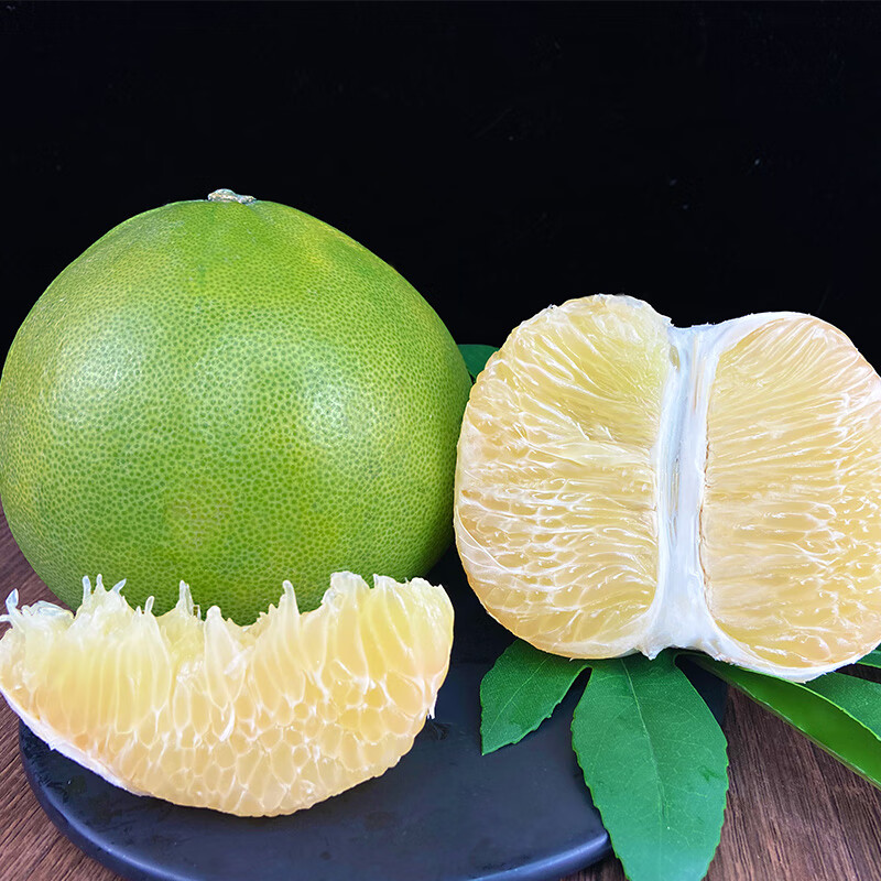蜜柚子新鲜当季生鲜青柚子水果精选泰国柚子严选2个装试吃装s级品质