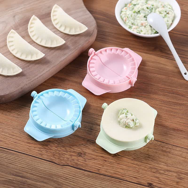 包饺子神器包饺子夹爱心花朵型蝴蝶型月牙包饺子器塑料包包子模具 大