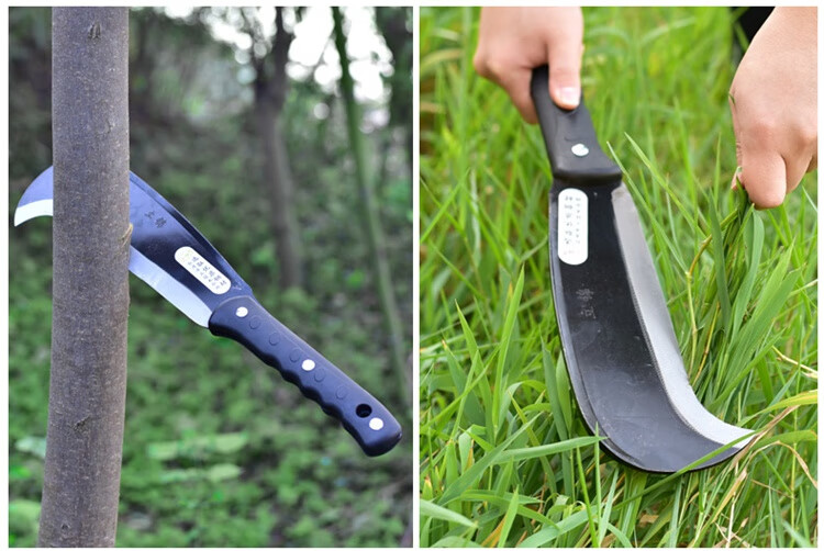 开山柴刀锰钢 德国日本进口一体钢芯农用锰钢丛林柴刀户外开路刀柴刀